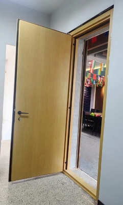 ขวาในเปิดประตูกันเสียง H2425*W950*70 มม สําหรับการลดเสียงและความเป็นส่วนตัว