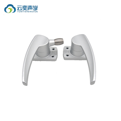 การทํางานเทคโนโลยีสูง T-type Double Magnetic Sealing Strip And Jams Frame ประตูกันเสียงตามต้องการ