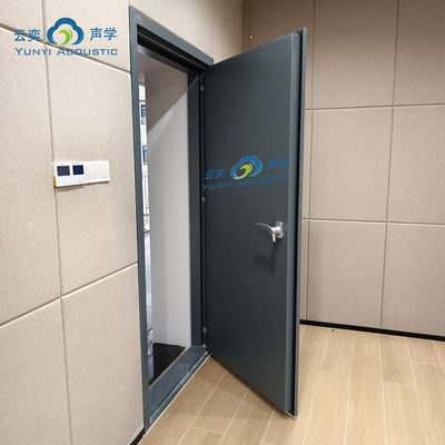 ห้องกลองกันเสียง ห้องดนตรีสตูดิโอ ห้องรบกวนเสียง ช่องปิดรบกวนเสียง ประตูมองเห็นกระจก 60 นาที
